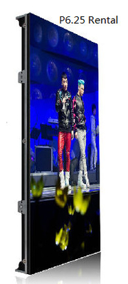 P6.25 high resolution Rental LED Display , live events video wall hire
