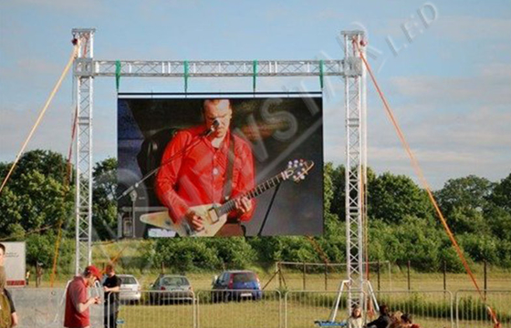P5.95 Hoge de definitieenergie van de Huur openlucht videomuur Geleide Vertoning - besparing