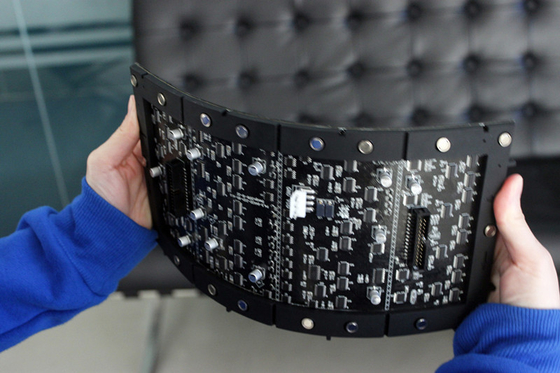 Hoge Helderheid 4.5mm Zachte Module Binnen Flexibele LEIDENE Vertoning 1500 Cd/㎡
