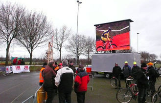 De waterdichte P16 Openlucht Volledige Kleur Geleide Vertonings Mobiele Vrachtwagen Reclameschermen